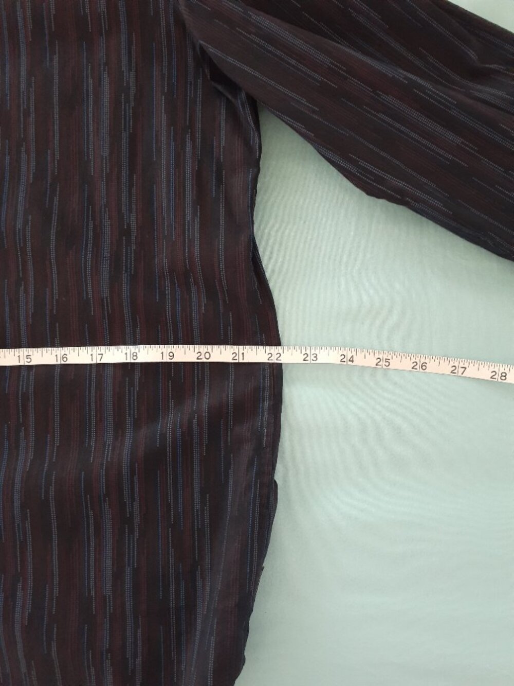 Perry Ellis Men's New Button up long sleeve black shirt size large cotton - Picture 4 of 5